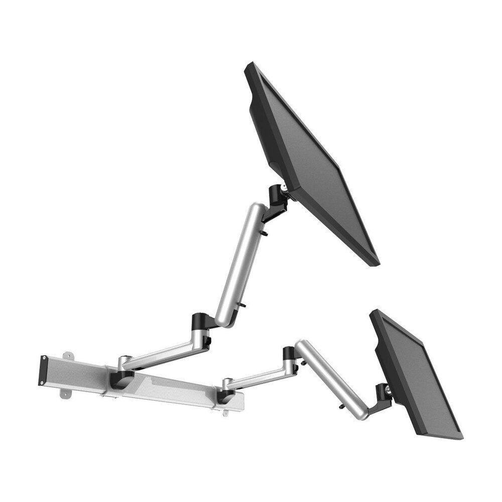 Dual VESA Wall Mount Quick Release Two Orientations w/ Full Motion - BL-W225