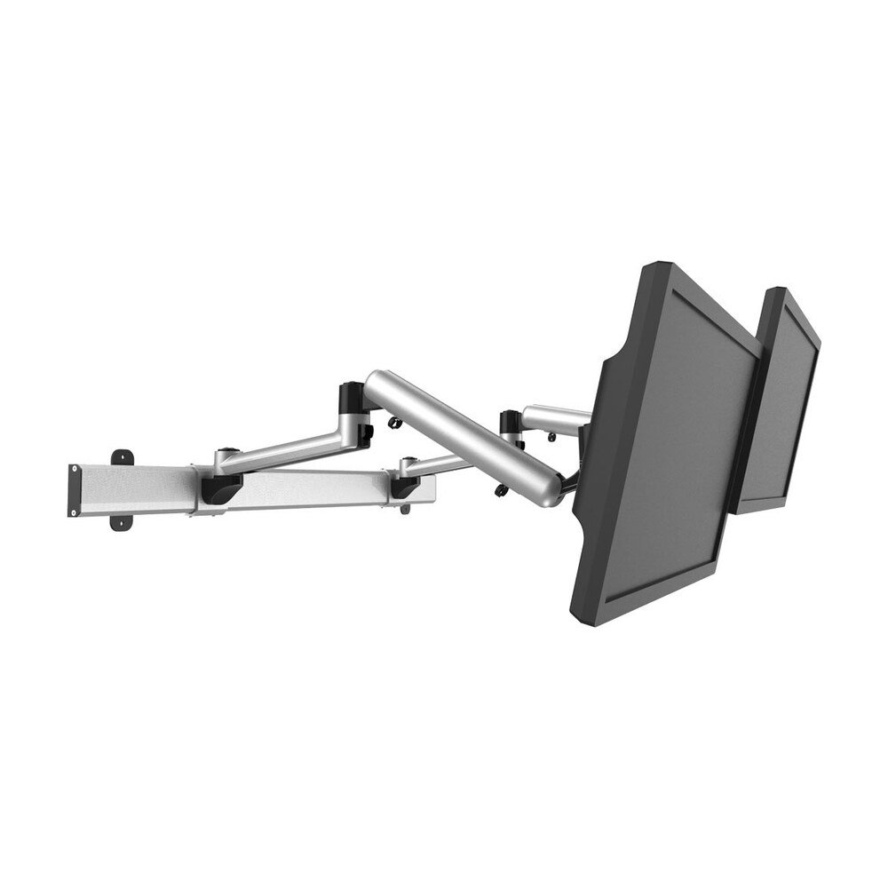 Dual VESA Wall Mount Quick Release Two Orientations w/ Full Motion - BL-W225