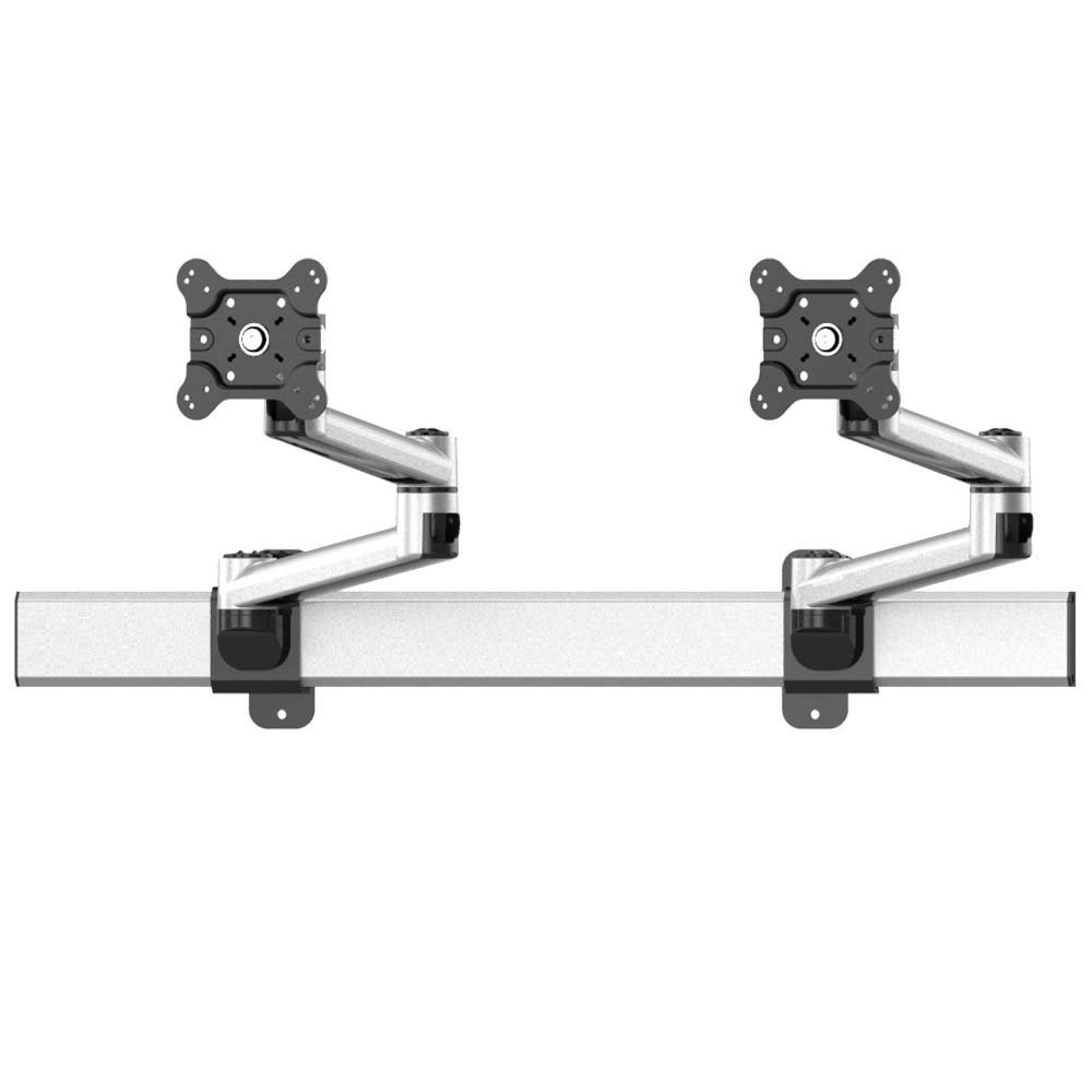 Dual VESA Wall Mount Quick Release Two Orientations w/ Dual Arms - BL-W223