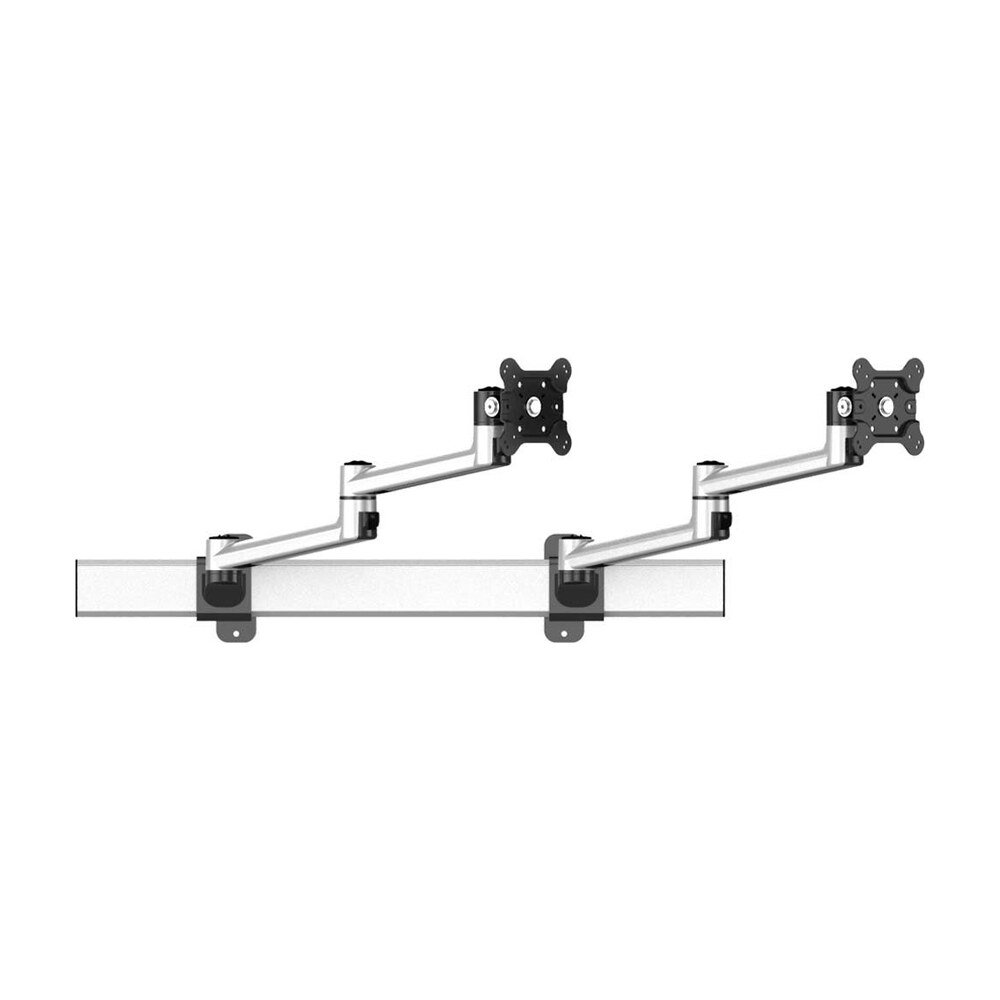 Dual VESA Wall Mount Quick Release Two Orientations w/ Dual Arms - BL-W223