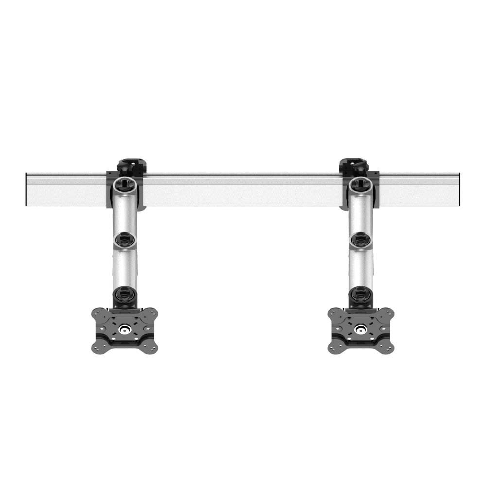 Dual VESA Wall Mount Quick Release Two Orientations w/ Dual Arms - BL-W223