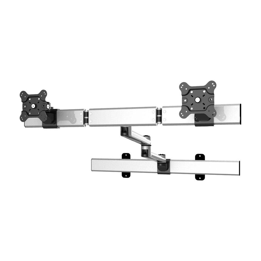 Dual VESA Wall Mount Oval or Straight Quick Release w/ Dual Arms - BL-W240