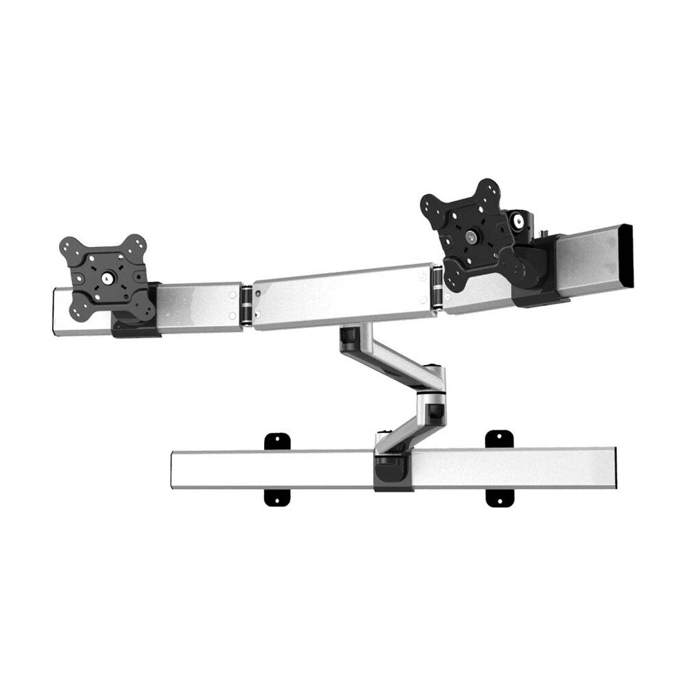Dual VESA Wall Mount Oval or Straight Quick Release w/ Dual Arms - BL-W240