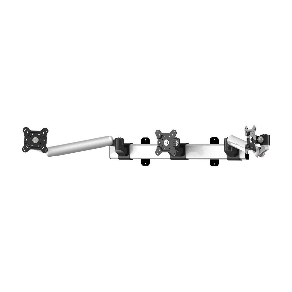 Triple Monitor Wall Mount w/ Spring Arms & Quick Release - BL-W278