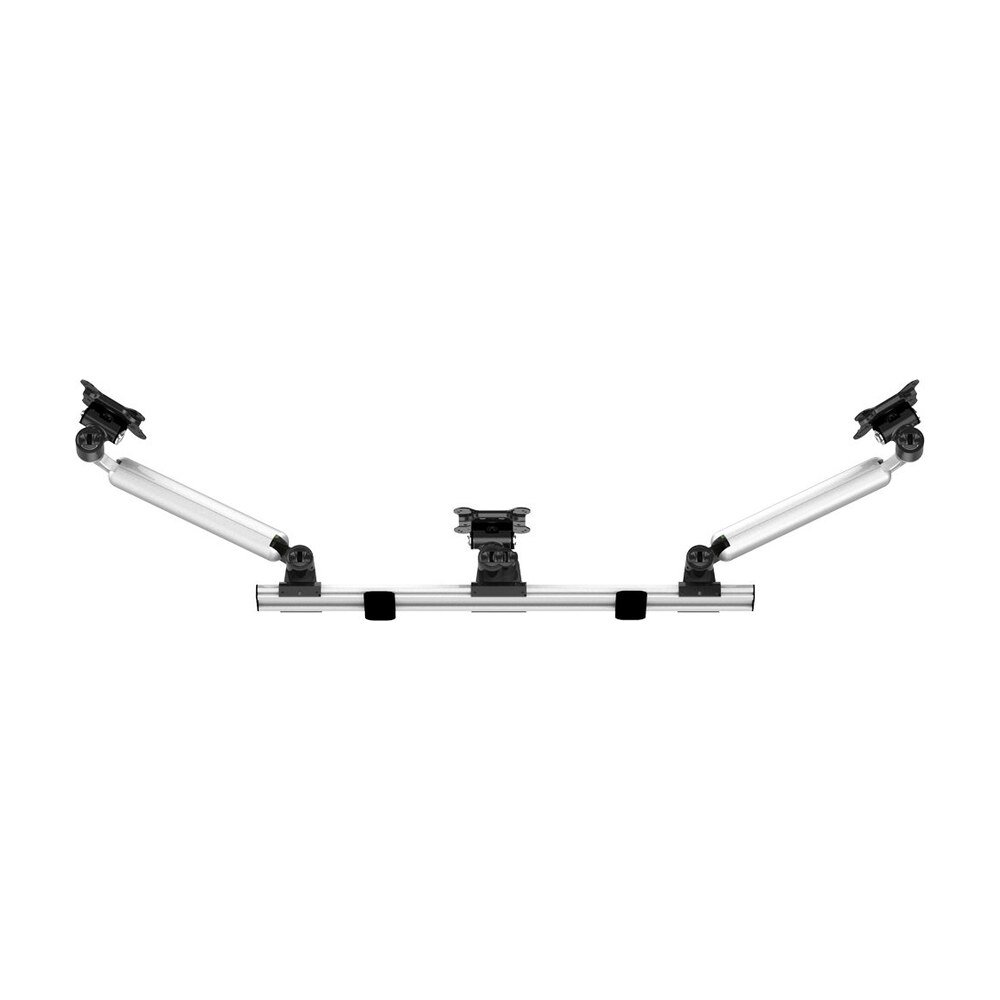 Triple Monitor Wall Mount w/ Spring Arms & Quick Release - BL-W278
