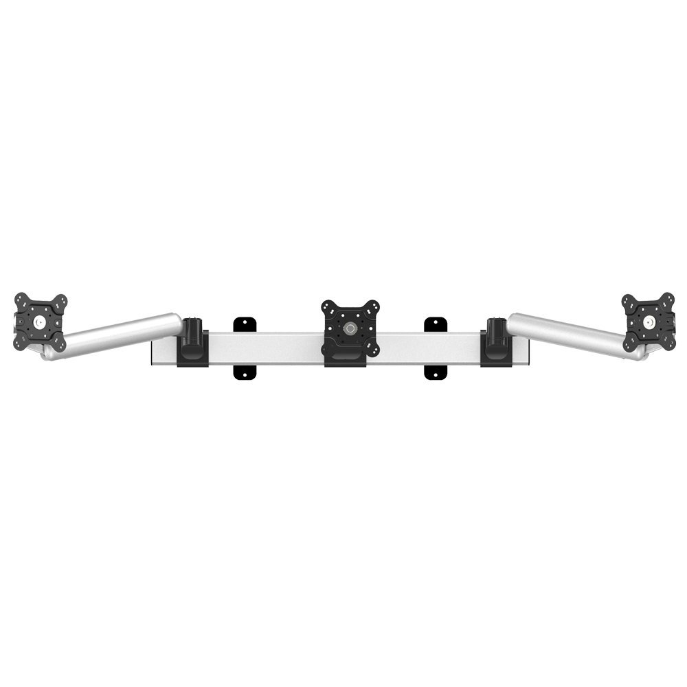 Triple Monitor Wall Mount w/ Spring Arms & Quick Release - BL-W278