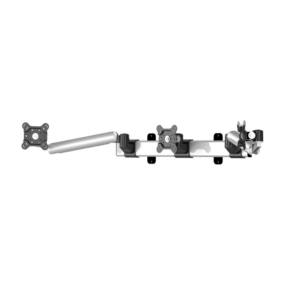 Triple Monitor Wall Mount w/ Spring Arms & Quick Release - BL-W278