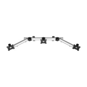Triple Monitor Wall Mount w/ Spring Arms & Quick Release