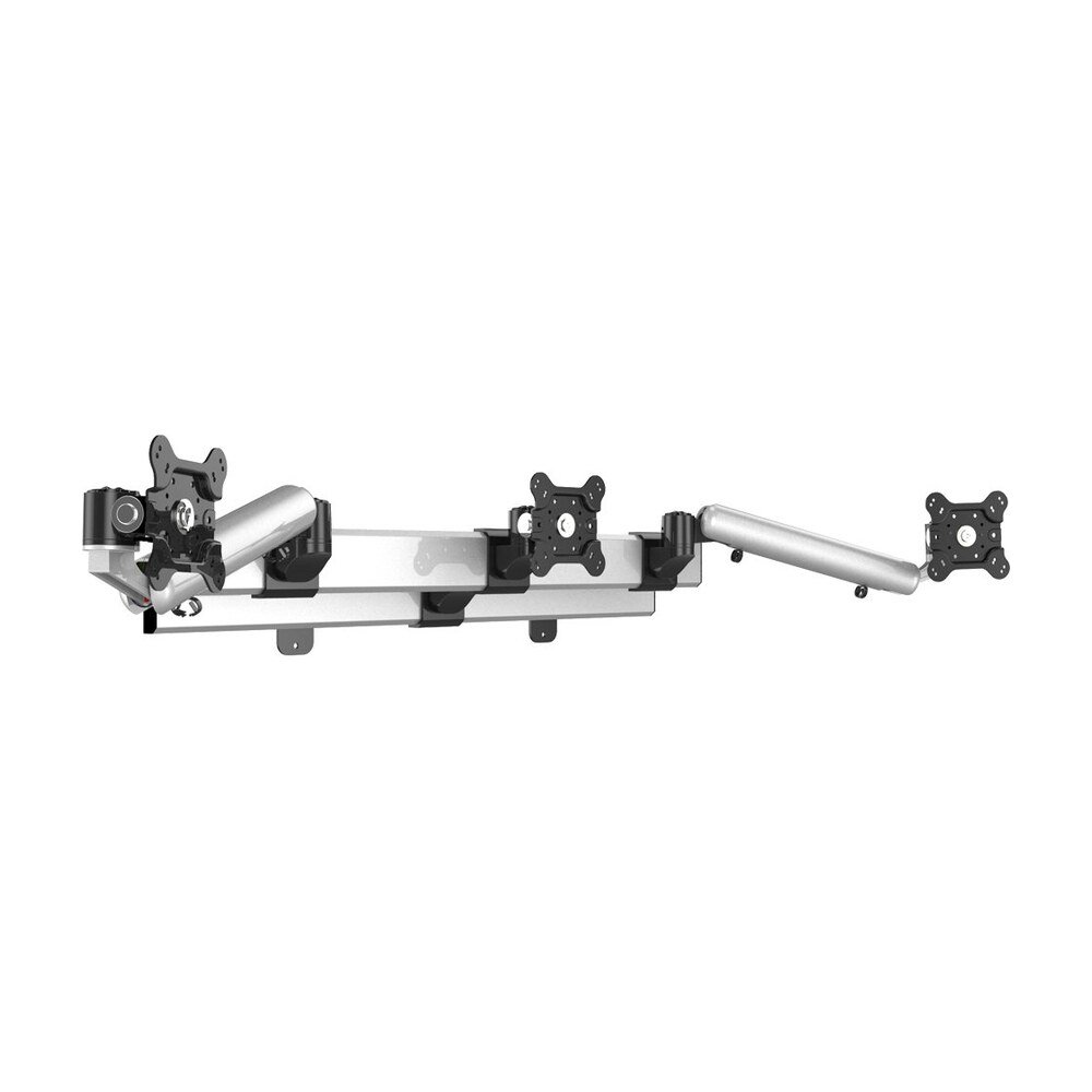 Triple Monitor Wall Mount w/ Independent Full Motion & Quick Release - BL-W279