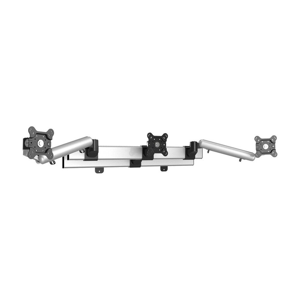 Triple Monitor Wall Mount w/ Independent Full Motion & Quick Release - BL-W279