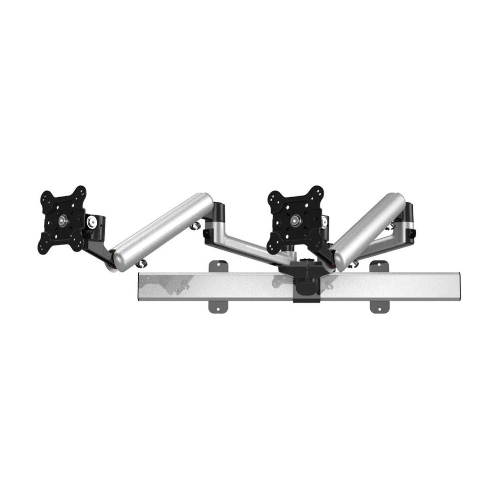 Dual Full Motion Wall Mount Quick Release w/ Simultaneous Slider - BL-W227