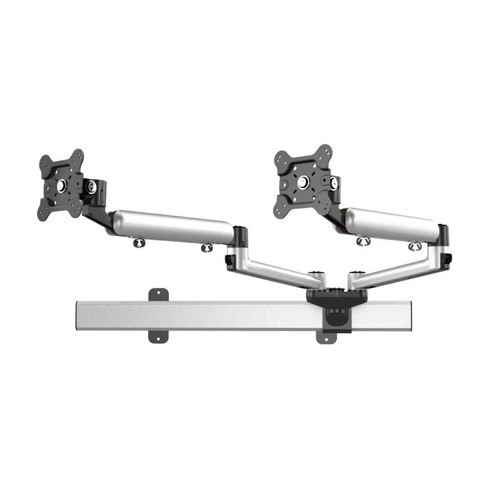 Dual Full Motion Wall Mount Quick Release w/ Simultaneous Slider - BL-W227