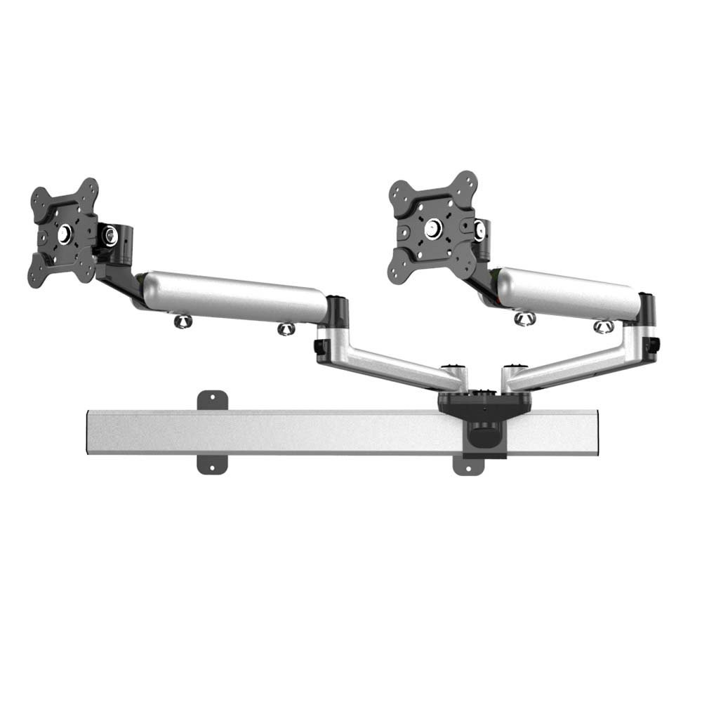 Dual Full Motion Wall Mount Quick Release w/ Simultaneous Slider - BL-W227