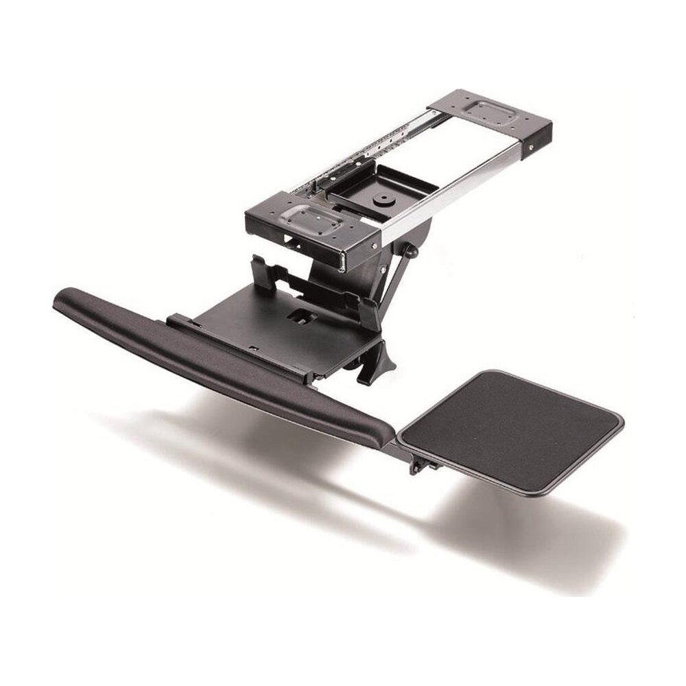 Keyboard Tray - Fully Adjustable w/ Clamp, B-Bearing Lever - KFB-5M-BB