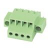 Euro Jack, Male Plug, 4-Position, 3.81mm Pitch, Screw Termination MR-15EDGKCM-3.81-04P-14-00A(H)