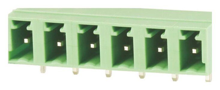 Euro Jack, Female Socket, 2-Position, 5.08mm Pitch, Solder Termination MR-15EDGRC-5.08-02P-14-00A(H)