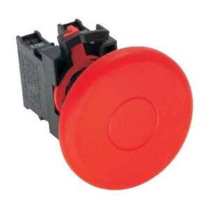 MR-26-MB 22 mm Mushroom Head Push Button - Ø60 mm, Can Be Illuminated