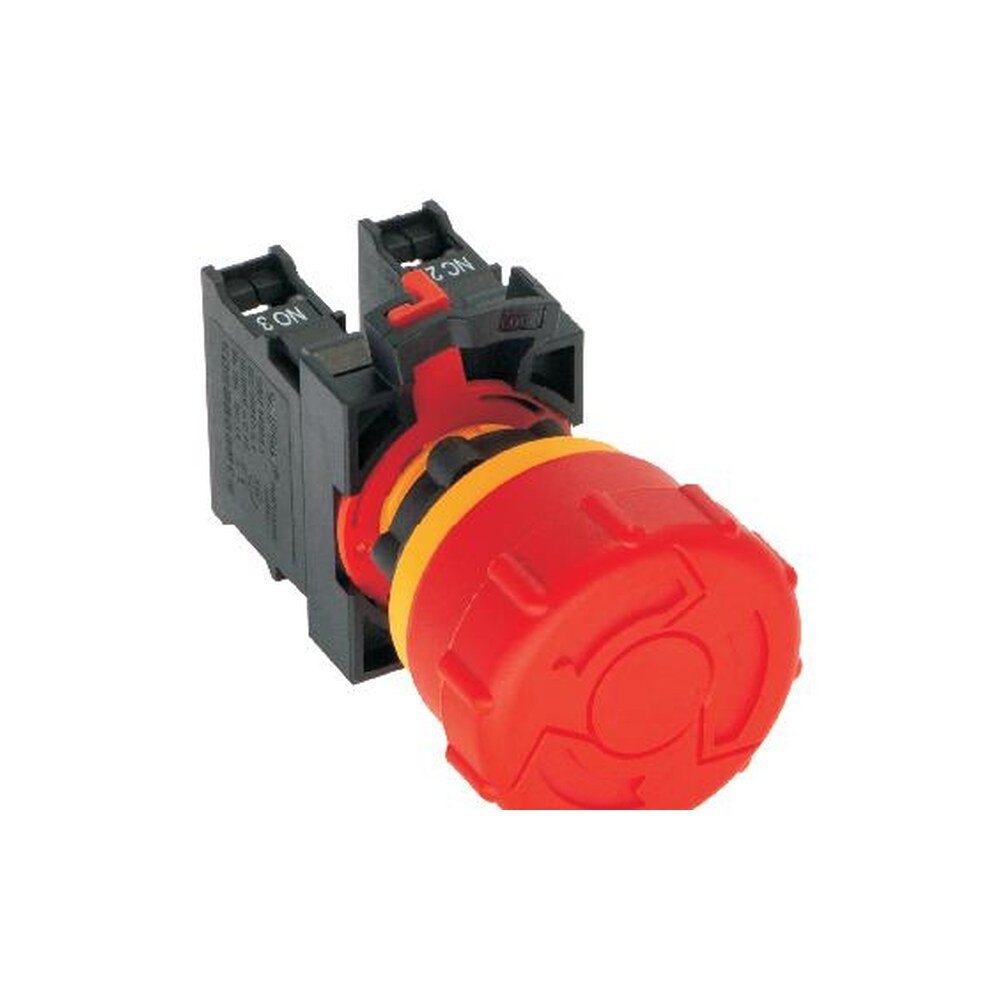 MR-26-TSA 22 mm Emergency Stop Switch - Ø42 mm, A type, Can Be Illuminated