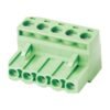 Euro Jack, Male Plug, 2-Position, 5.08mm Pitch, Screw Termination MR-2EDGK-5.08-02P-14-1000A(H)