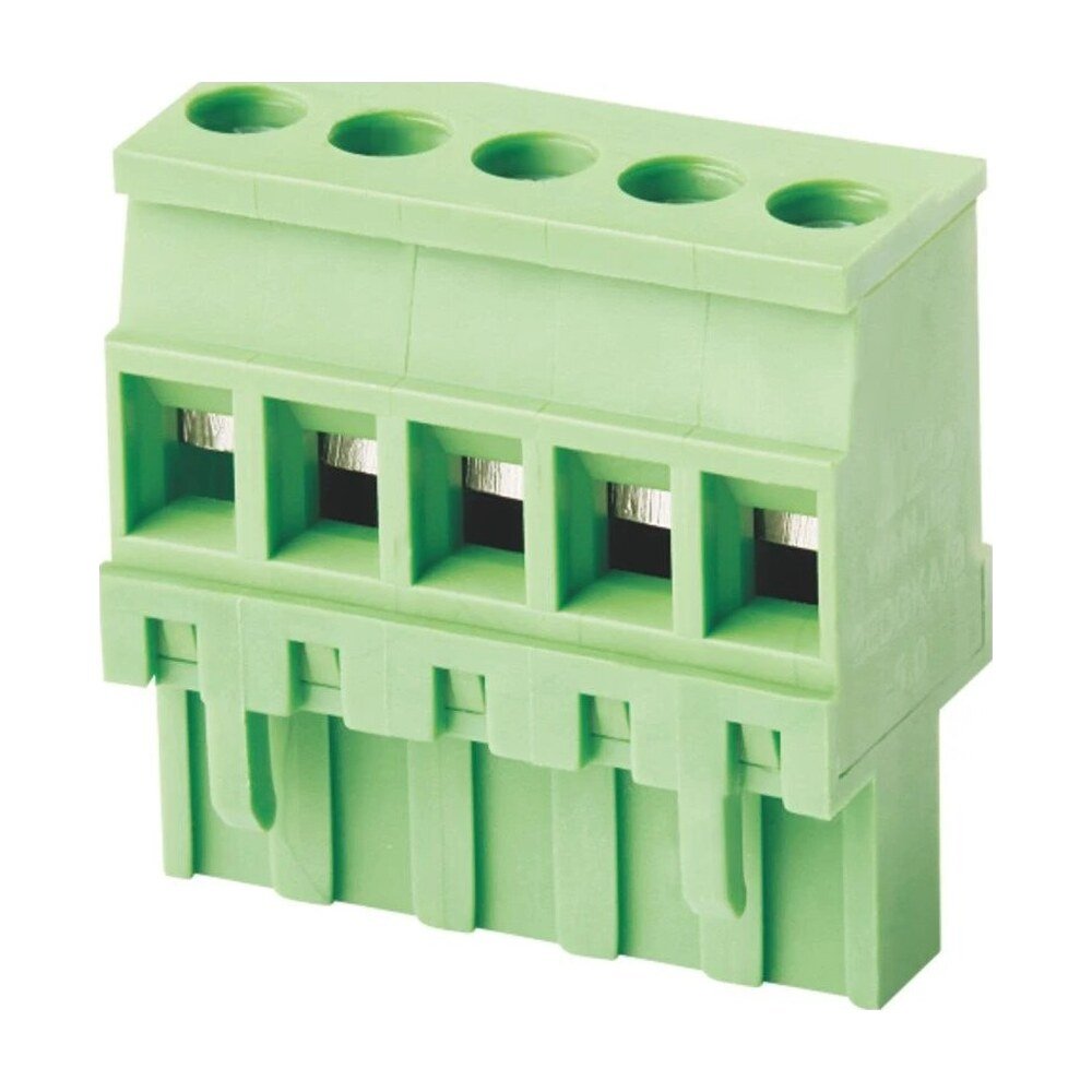 Euro Jack, Male Plug, 4-Position, 5.0mm Pitch, Screw Termination MR-2EDGKA-5.0-04P-14-1000A(H)