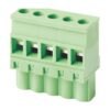 Euro Jack, Male Plug, 3-Position, 5.0mm Pitch, Screw Termination MR-2EDGKB-5.0-03P-14-1000A(H)