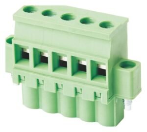 Euro Jack, Male Plug, 2-Position, 5.08mm Pitch, Screw Termination MR-2EDGKBM-5.08-02P-14-1000A(H)