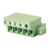 Euro Jack, Male Plug, 3-Position, 5.0mm Pitch, Screw Termination MR-2EDGKCM-5.0-03P-14-00A(H)