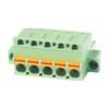 Euro Jack, Male Plug, 3-Position, 5.0mm Pitch, Push-in Spring Termination MR-2EDGKDM-5.0-03P-14-00A(H)