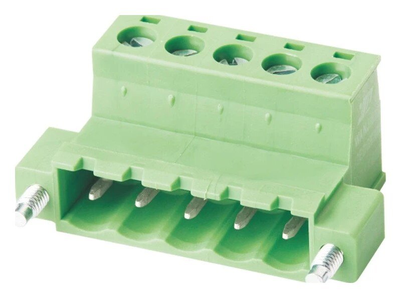 Euro Jack, Female Socket, 2-Position, 5.08mm Pitch, Screw Termination MR-2EDGKRM-5.08-02P-14-00A(H)