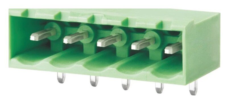Euro Jack, Female Socket, 2-Position, 5.0mm Pitch, Solder Termination MR-2EDGRC-5.0-02P-14-100A(H)