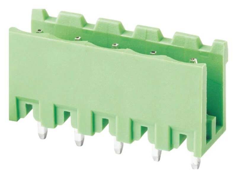 Euro Jack, Female Socket, 4-Position, 5.08mm Pitch, Solder Termination MR-2EDGV-5.08-04P-14-100A(H)