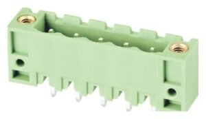 Euro Jack, Female Socket, 4-Position, 5.08mm Pitch, Solder Termination MR-2EDGVM-5.08-04P-14-100A(H)
