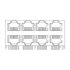 Multi-Port RJ45 Jacks