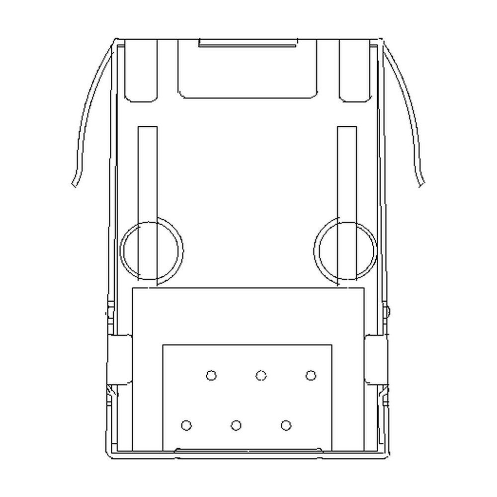 MR-59-22 (6P) Modular Telephone Jack, Side Entry PCB Mount