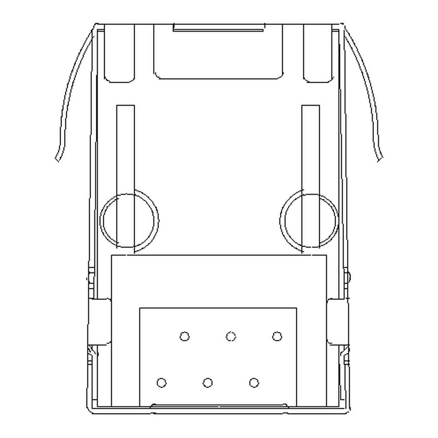 MR-59-22 (6P) Modular Telephone Jack, Side Entry PCB Mount
