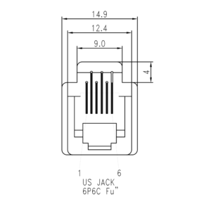 Wired Modular Jacks