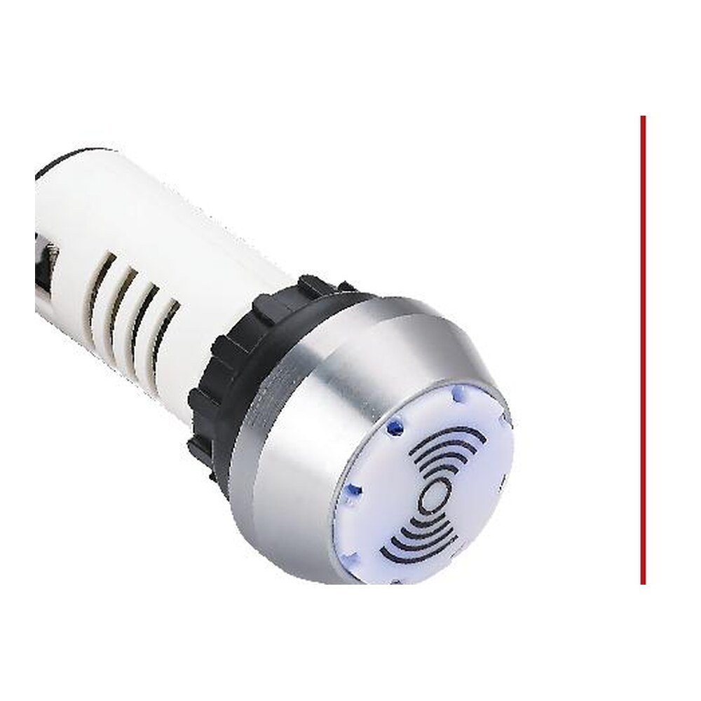 MR-AD16-22GQ-M ×22 mm Buzzer - Metal Frame, Continuous Sound