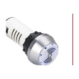 MR-AD16-22GQ-SSM ×22 mm Buzzer - Metal Frame, Dual-Colour Flashing Light, Intermittent Sound