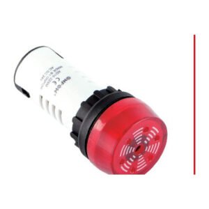 MR-AD16-22SM ×22 mm Buzzer - Flashing Light, Intermittent Sound