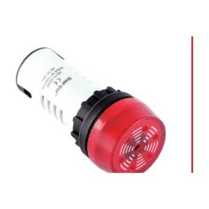 MR-AD16-22SM ×22 mm Buzzer - Flashing Light, Intermittent Sound