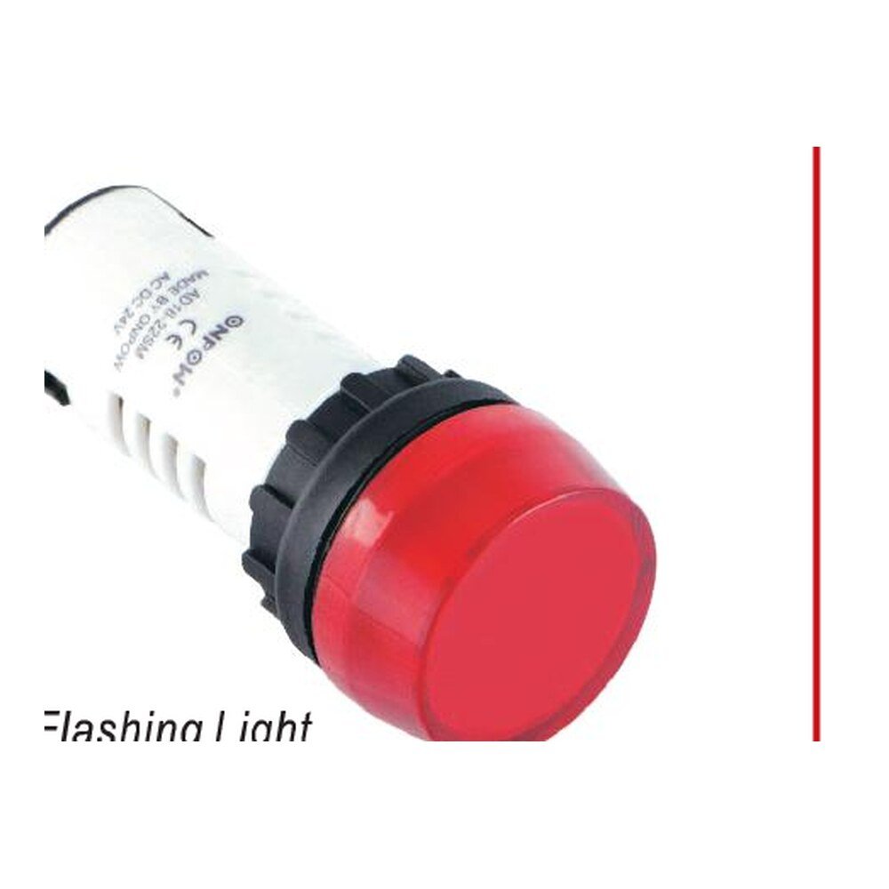 MR-AD16-22SS ×22 mm Flashing Light - Dual Colour