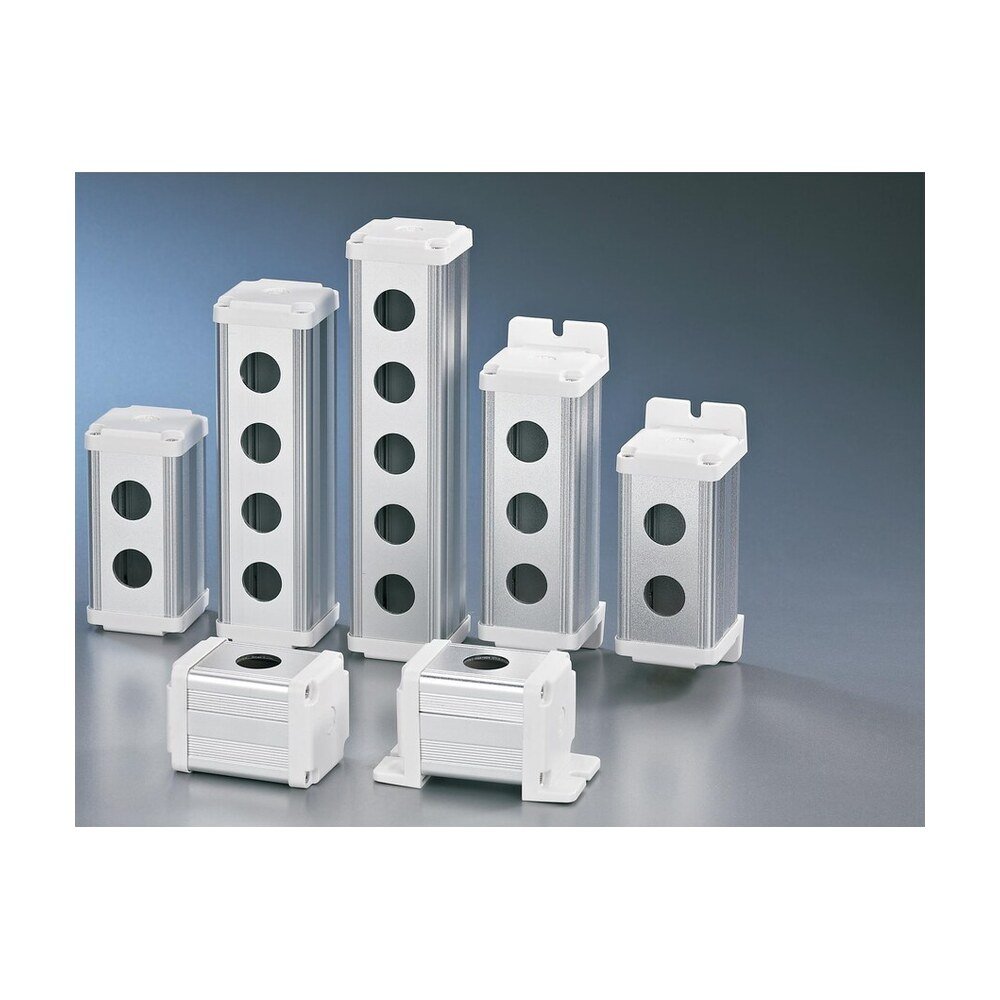 MR-BXM47 Push Button Box, 47 mm Section, 1 to 5 Holes