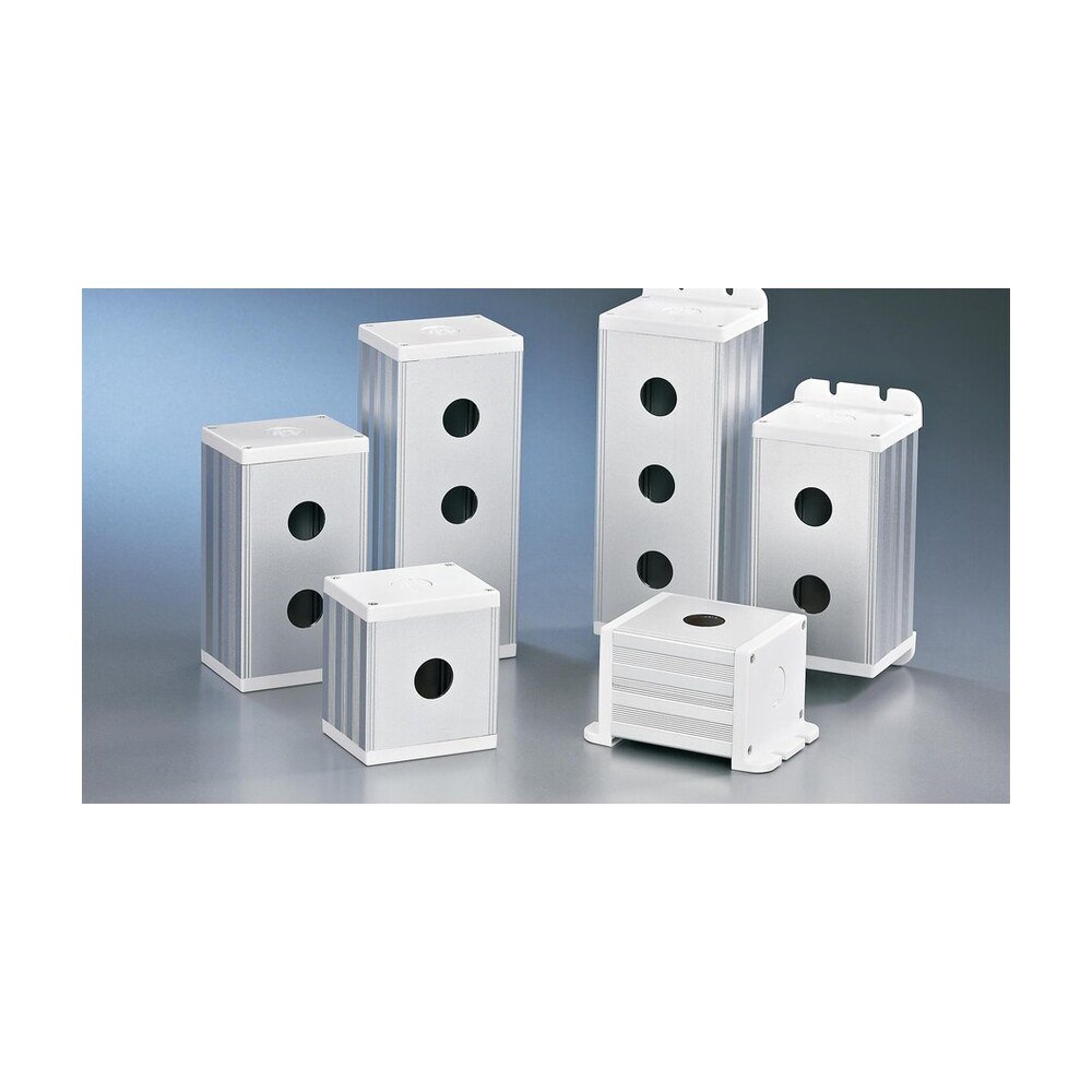 MR-BXM6076 Push Button Box, 60 x 76 mm Section, 1 to 5 Holes, 22 mm