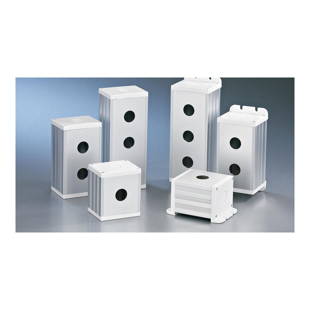 MR-BXM6076 Push Button Box, 60 x 76 mm Section, 1 to 5 Holes, 22 mm