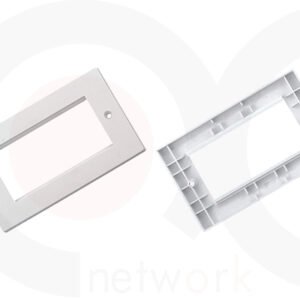 MR-FP-2103-4P - 146X86mm 4 Ports Face Plate Plastic Material:ABS