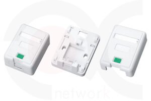 MR-FP-2501-1P - 1 Port Blank Surface Mount Box Plastic Material:ABS