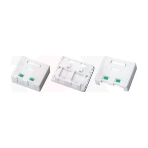 MR-FP-2501-2P - 2 Ports Blank Surface Mount Box Plastic Material:ABS