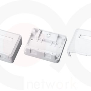 MR-FP-2502-2P - 2 Ports Blank Surface Mount Box Plastic Material:ABS