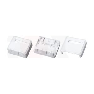 MR-FP-2502-2P - 2 Ports Blank Surface Mount Box Plastic Material:ABS