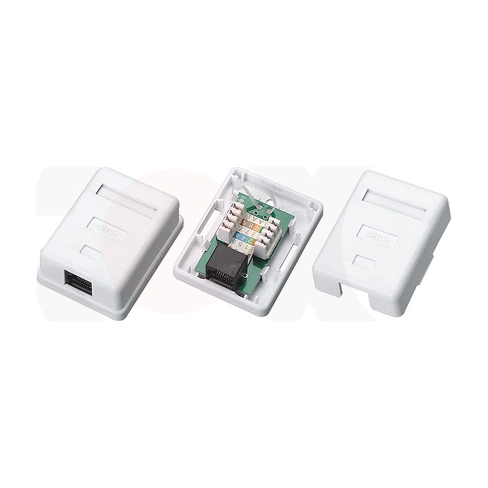 MR-FP-2503-1P — 1 Port UTP Surface Mount Box